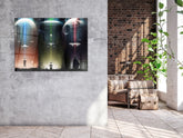 ・"Sith, Jedi and Pilot"・Glass Wall Art